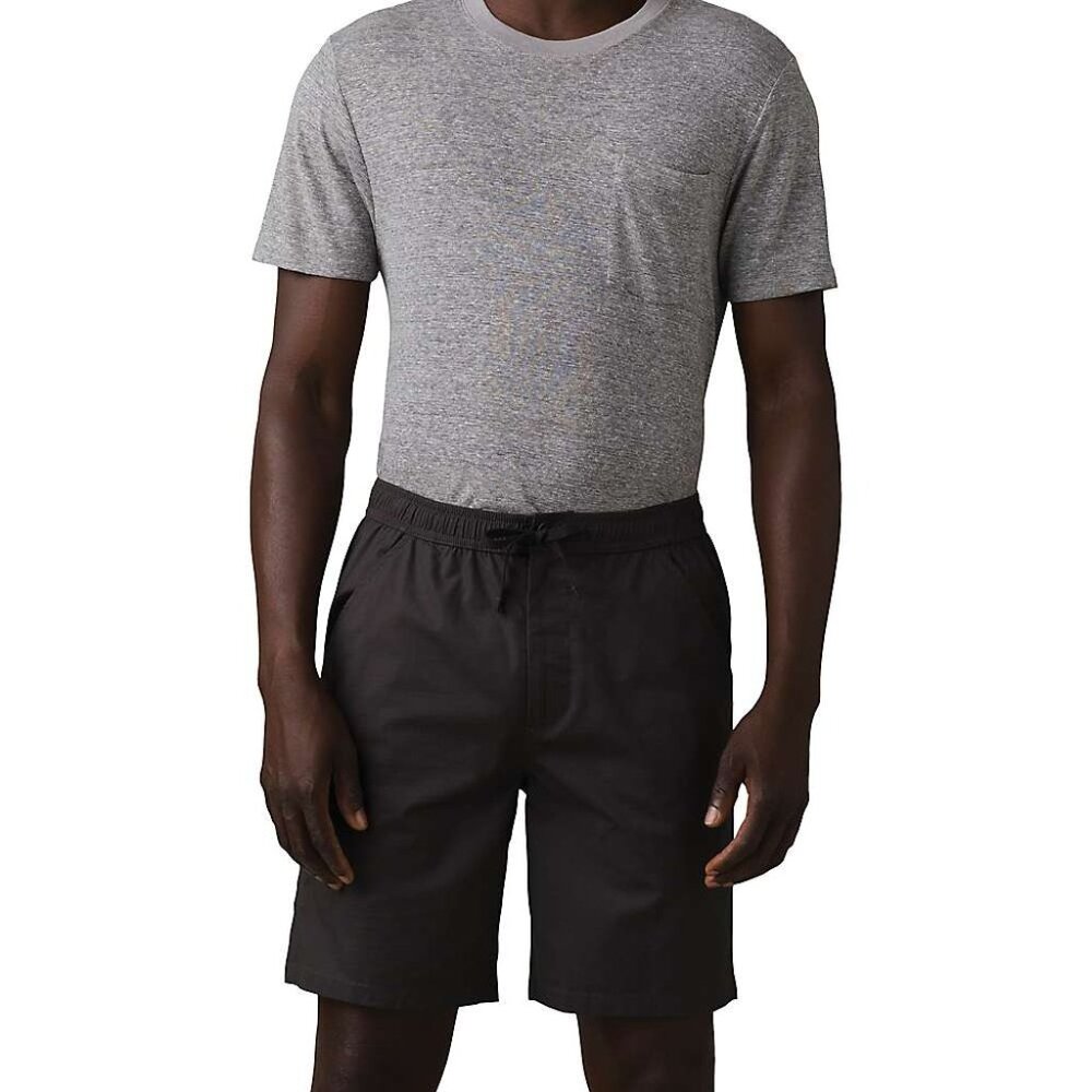 PrAna Double Peak‎ E-Waist Short Charcoal Mens XL 8" Ripstop Lightweight Wicking